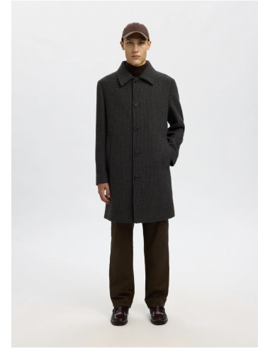SLHARCHIVE WOOL BLEND CAR COAT