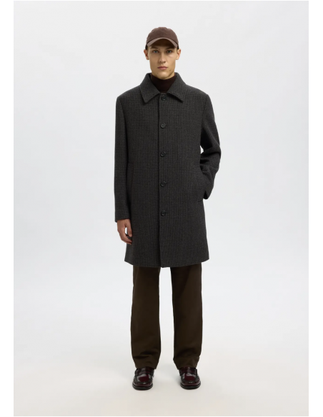SLHARCHIVE WOOL BLEND CAR COAT