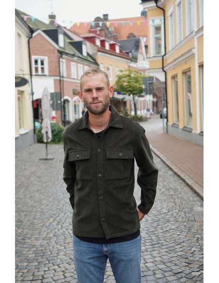 JJEPERFECT CORDUROY OVERSHIRT LS SN