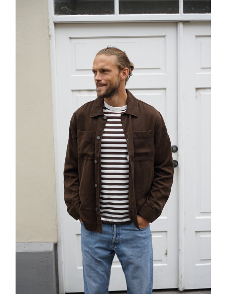 SLHREGMIO TENCEL OVERSHIRT