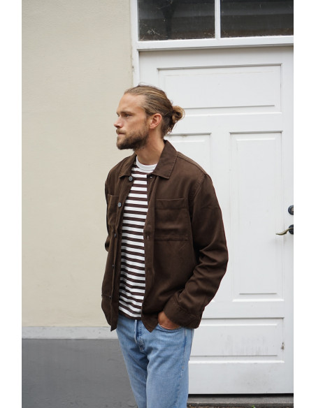 SLHREGMIO TENCEL OVERSHIRT