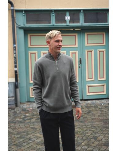 ONSPHIL REG 12 STRUC HALF ZIP KNIT NOOS