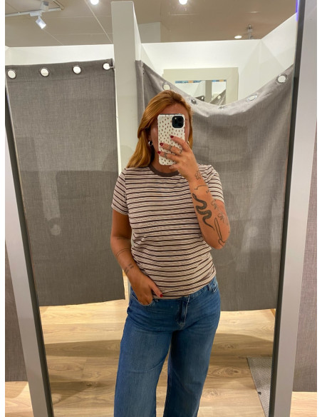 JXGIGI STR STRIPE TEE