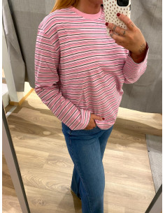 JXSOPHIA BOXY LS STRIPE TEE 2