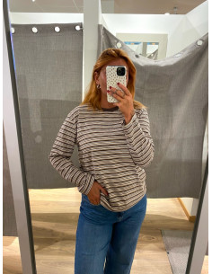 JXSOPHIA BOXY LS STRIPE TEE 2