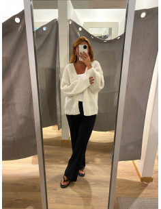 VMMAYBE LS OPEN CARDIGAN 2