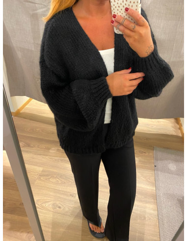 VMMAYBE LS OPEN CARDIGAN