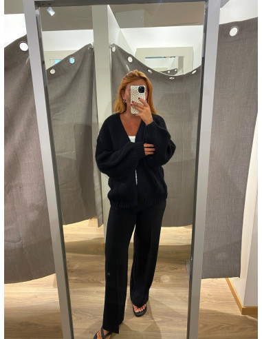 VMMAYBE LS OPEN CARDIGAN