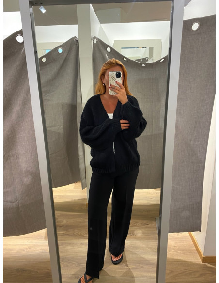 VMMAYBE LS OPEN CARDIGAN