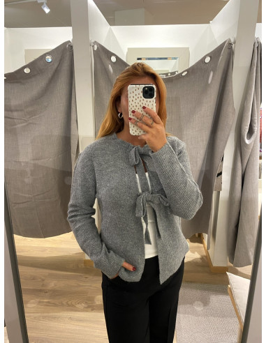 PCSILLY LS REVERSIBLE TIE KNIT