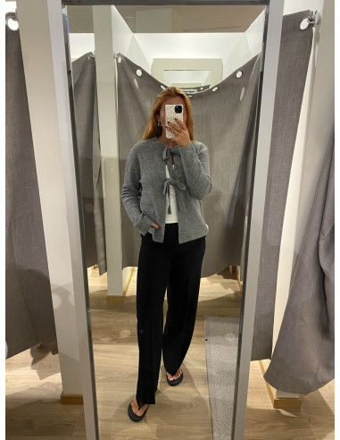 PCSILLY LS REVERSIBLE TIE KNIT