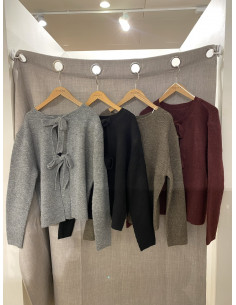 PCSILLY LS REVERSIBLE TIE KNIT