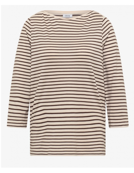Cecil Randig Topp 3/4 Ärm