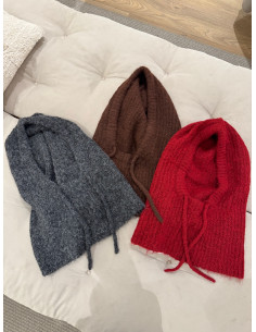 OBJMILU KNIT BALACLAVA 2