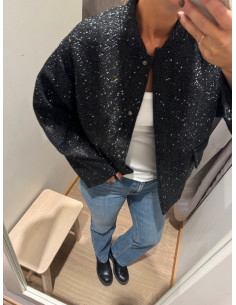 PCMINNA SEQUIN BOMBER JACKET 2