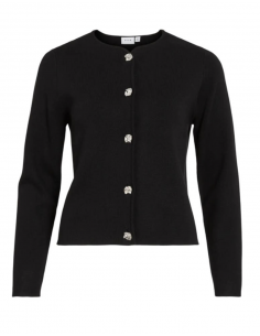 VISWAY O-NECK L/S BUTTON KNIT CARDIGAN 2