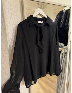 VIDALIANA KIKA V-NECK L/S BOWTIE TOP 2