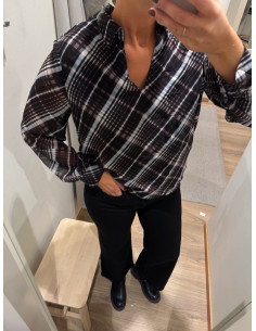 VIDALIANA KIKA V-NECK L/S BOWTIE TOP 2