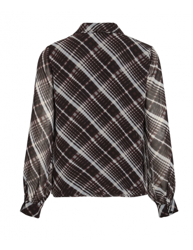 VIDALIANA KIKA V-NECK L/S BOWTIE TOP