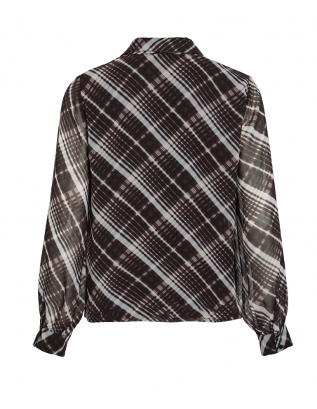 VIDALIANA KIKA V-NECK L/S BOWTIE TOP