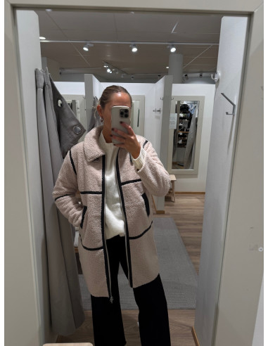 JDYFROSTY TEDDY LONG JACKET