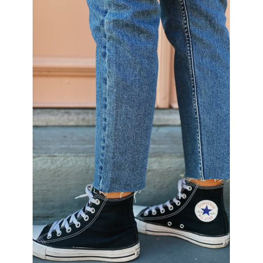 ONLEMILY LIFE ANCLE HW RAW JEANS NOOS