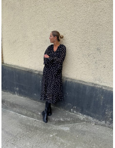 OBJGINA L/S RE LONG DRESS 2