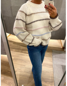 PCNELIA LS O-NECK KNIT 2