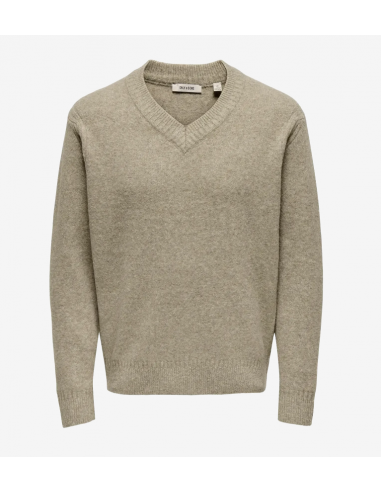 ONSMOVE RLX BRUSHED V-NECK KNIT