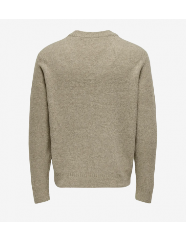 ONSMOVE RLX BRUSHED V-NECK KNIT