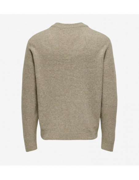 ONSMOVE RLX BRUSHED V-NECK KNIT