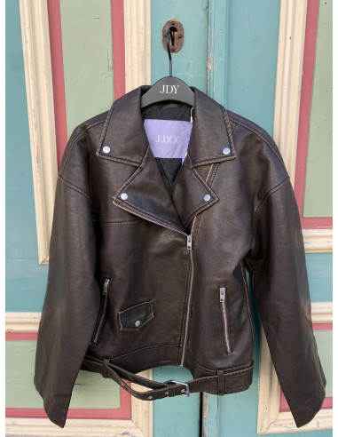 JXFRIDA WASHED BIKER JKT