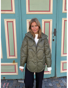 JXSTELLA SHINY QUILTED JACKET