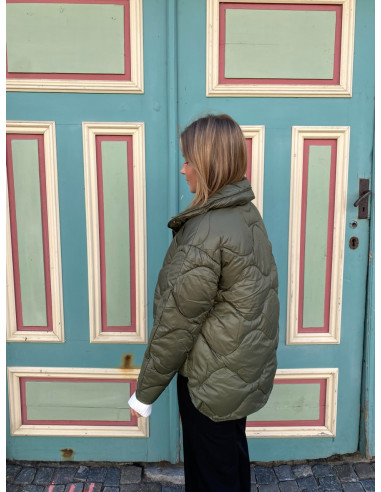 JXSTELLA SHINY QUILTED JACKET