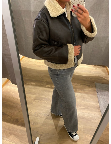 JXSVEA AVIATOR JACKET