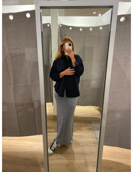 VIRIL ANKLE KNIT SKIRT