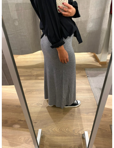 VIRIL ANKLE KNIT SKIRT