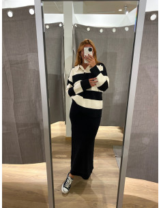 VIRIL ANKLE KNIT SKIRT 2