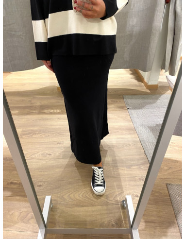 VIRIL ANKLE KNIT SKIRT