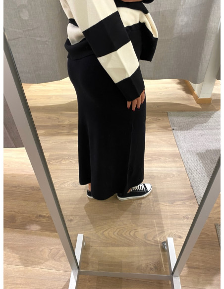 VIRIL ANKLE KNIT SKIRT