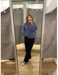 JDYDINEA L/S REVERSIBLE PULLOV. KNT 2