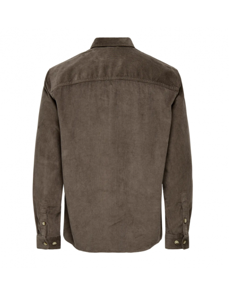 ONSALP RLX 2PKT WASHD CORD LS SHIRT