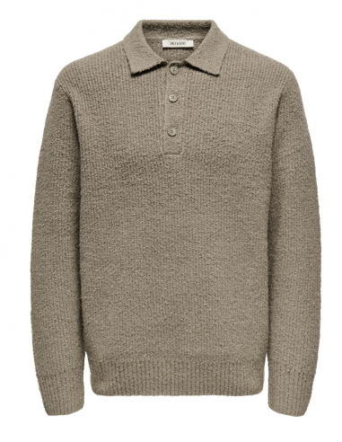 ONSDALE RLX LS POLO KNIT