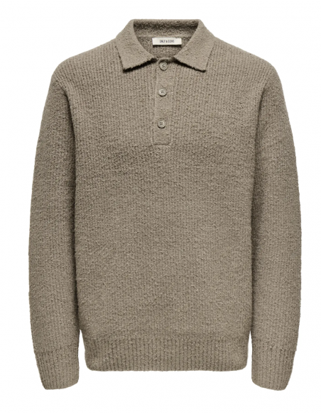 ONSDALE RLX LS POLO KNIT