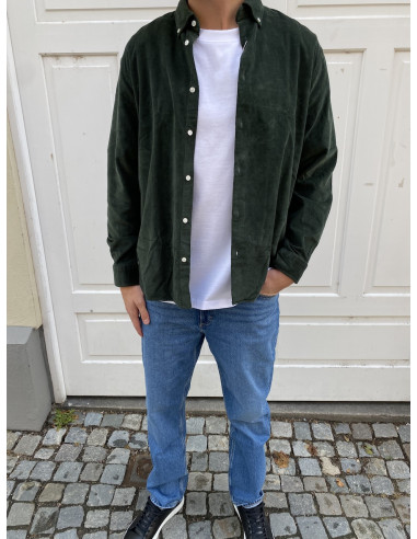 SLHREGDANNI CORD BD LS SHIRT