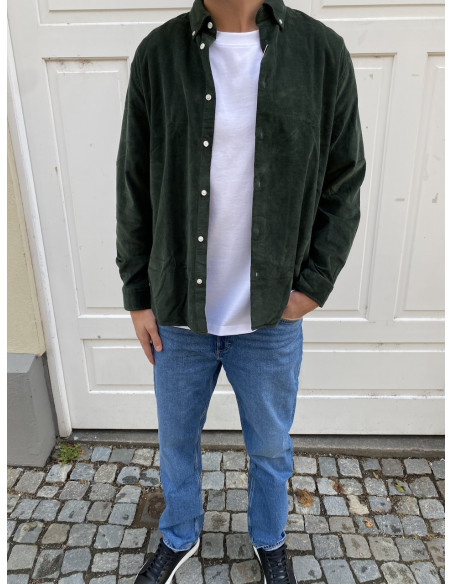 SLHREGDANNI CORD BD LS SHIRT