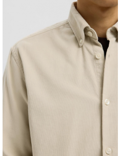 SLHREGDANNI CORD BD LS SHIRT 2