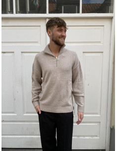 JJESOHO OLLIE KNIT HALF ZIP