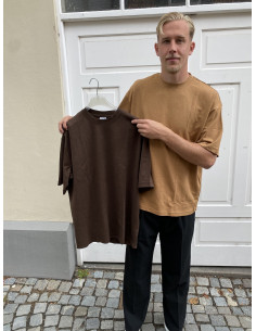 SLHLOOSEOSCAR SS O-NECK TEE NOOS