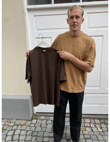 SLHLOOSEOSCAR SS O-NECK TEE NOOS